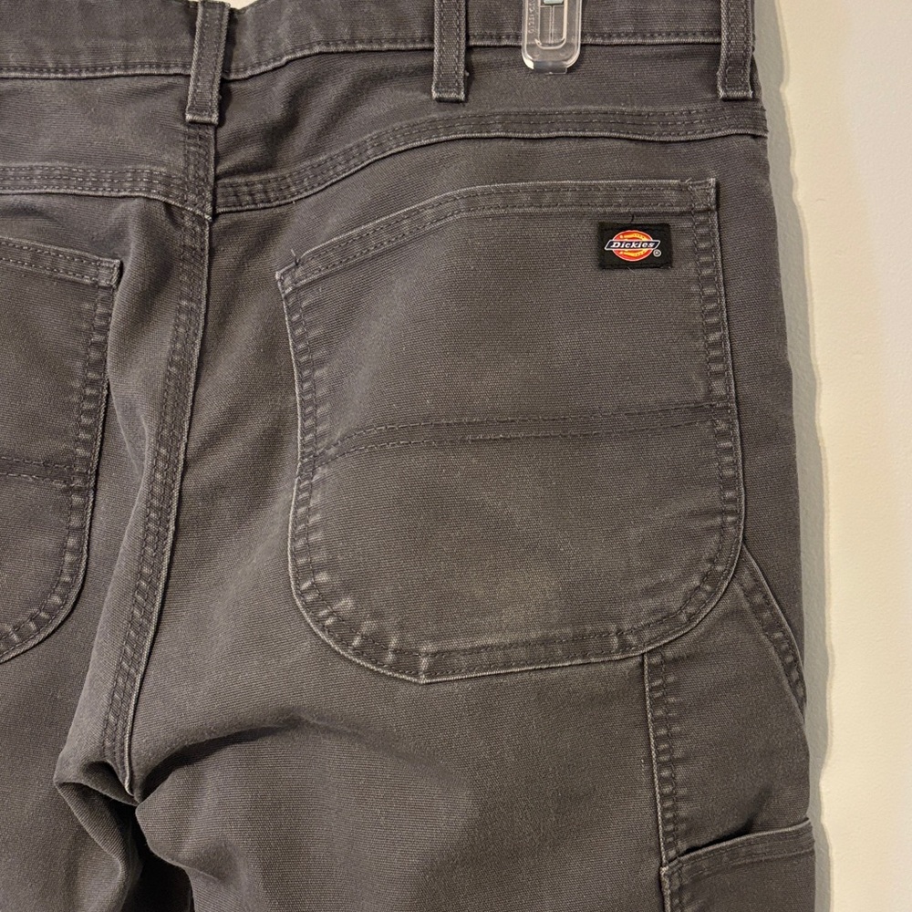Dickies Charcoal Flex Trousers - Picture 4 of 11